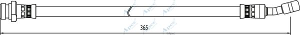 APEC BRAKING Pidurivoolik HOS4023